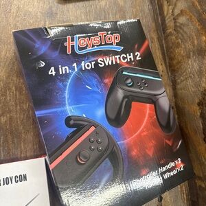 4 in 1 Controller for Switch 2 - Black and Blue